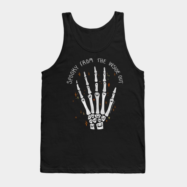 Spooky Insides Tank Top by MarisaRiveraArt